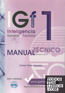 IGF-1r. Manual Técnico