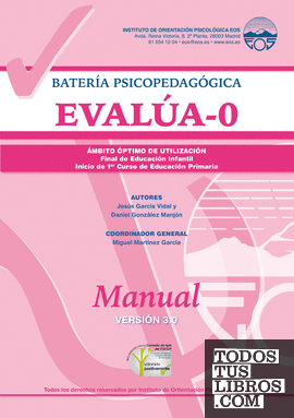 Manual EVALÚA 0. Versión 3.0
