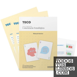 TECO (Test de Conciencia Fonológica). Manual técnico