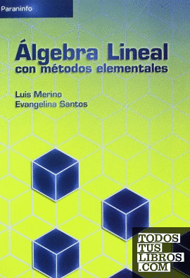 Álgebra lineal con métodos elementales