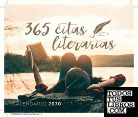 365 citas literarias. Calendario 2020