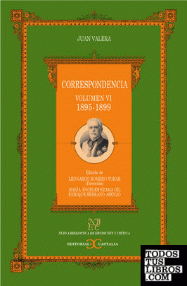 Correspondencia. Volumen VI (1895-1899)                                       .