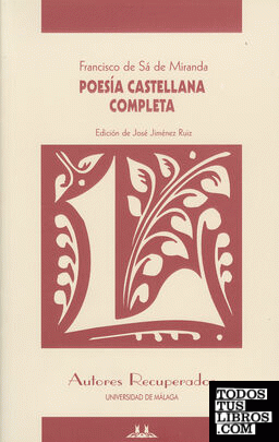 Poesía castellana completa de Francisco Sá de Miranda