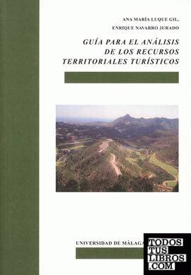 Guía para el análisis de los recursos territoriales turísticos