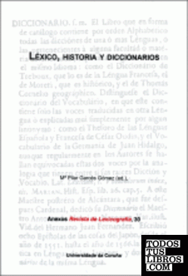 Léxico, historia y diccionarios