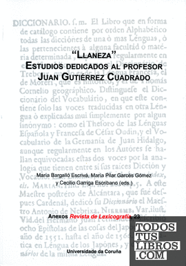 Llaneza: estudios dedicados al profesor Juan Gutiérrez Cuadrado