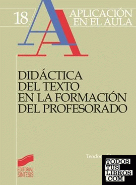 Didáctica del texto en la formación del profesorado