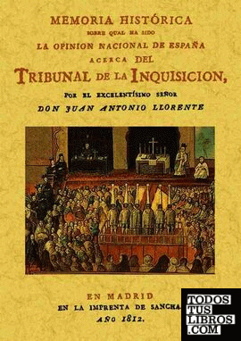 Memoria histórica sobre la Inquisición