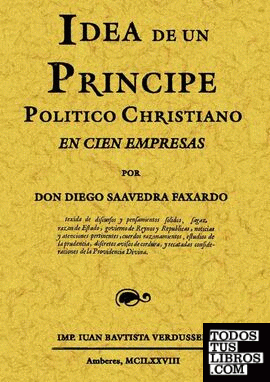 Idea de un príncipe político christiano en cien empresas