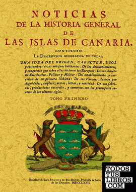 978849761133 - Noticias de la historia general de las Islas de Canaria. Tomo 1. Contienen la descripción geográfica de todas (Joseph de Viera y Clavijo) - (Audiolibro Voz Humana)