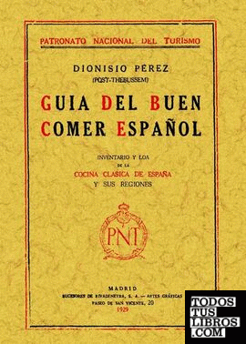 Guía del buen comer español