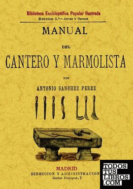 Manual del cantero y marmolista