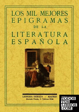 Los mil mejores epigramas de la literatura española