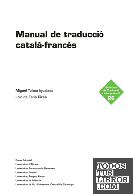 Manual de traducció català-francès
