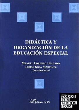 Didáctico y organización de la educación especial