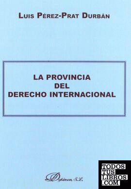 La provincia del derecho internacional