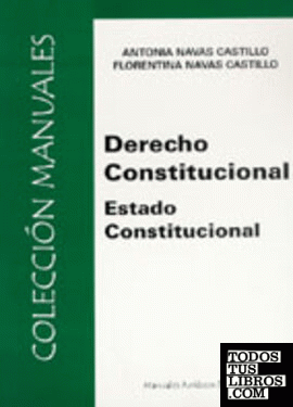 Derecho constitucional. Estado constitucional