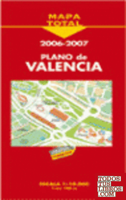 Plano de Valencia, E 1:9.000