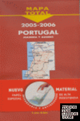 Mapa de carreteras de Portugal, E 1:400.000, 2005-2006