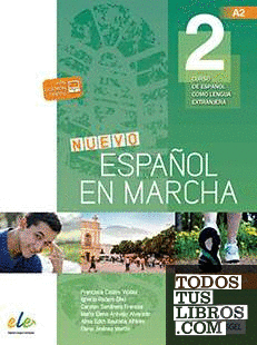 Español en marcha 2 libro del alumno + cuaderno. Edición Latina. Libro digital