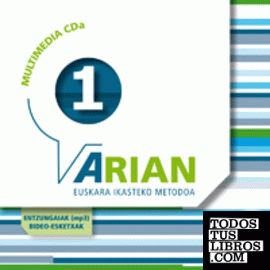 Arian A1. Ikaslearen liburua (+erantzunak + transkripzioak) + CDa