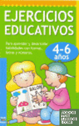 Ejercicios educativos de 4 a 6 años 