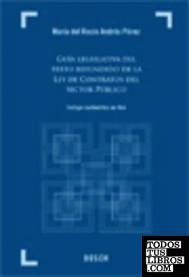 Guía legislativa del Texto Refundido de la Ley de Contratos del Sector Público