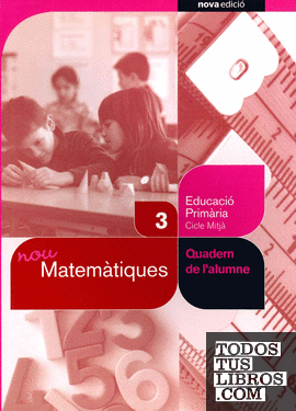 Nou Matemàtiques 3r. Quadern de l'alumne (Projecte Salvem la Balena Blanca)