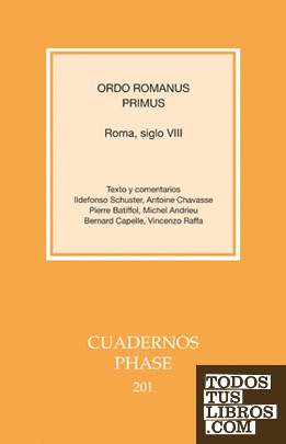 Ordo Romanus Primus. Roma, Siglo VIII