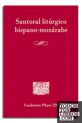 Santoral litúrgico hispano-mozárabe
