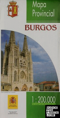 Mapa provincial de Burgos, 5ª ed.