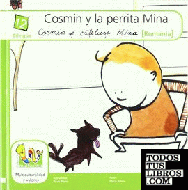 Cosmin y la perrita Mina