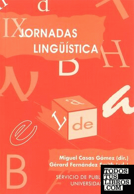 Jornadas de lingüística, IX