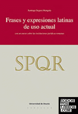 Frases y expresiones latinas de uso actual