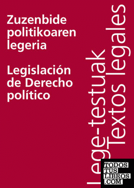 Zuzenbide politikoaren legeria/Legislación de Derecho político