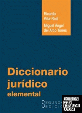 DICCIONARIO JURÍCO ELEMENTAL.