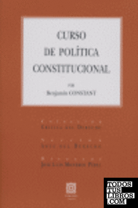 Curso de política constitucional