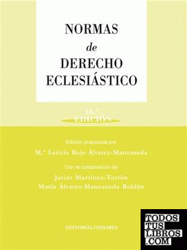 NORMAS DE DERECHO ECLESIÁSTICO.