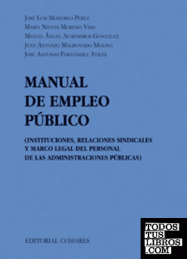 MANUAL DE EMPLEO PÚBLICO.