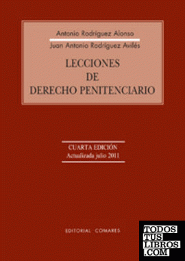 LECCIONES DE DERECHO PENITENCIARIO.