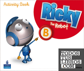 RICKY THE ROBOT B ACTIVITY BOOK