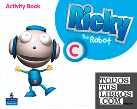 RICKY THE ROBOT C ACTIVITY BOOK