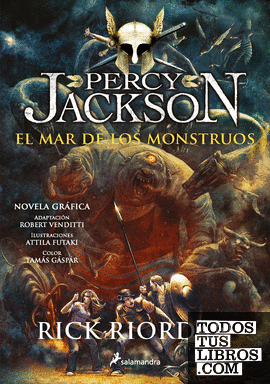 El mar de los monstruos (Percy Jackson y los dioses del Olimpo [novela gráfica] 2)