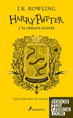Harry Potter y la cámara secreta - Hufflepuff (Harry Potter [edición del 20º aniversario] 2)