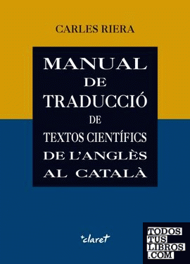 Manual de traducció de textos científics de l'anglès al català