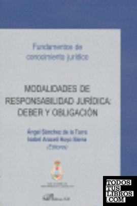 Modalidades de Responsabilidad Jurídica: Deber y Obligación