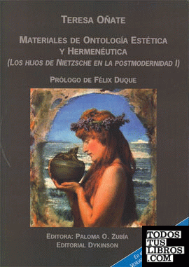 Materiales de ontología estética y hermenéutica.