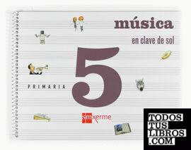 Tablet Galego: Música, En clave de sol. 5 Primaria