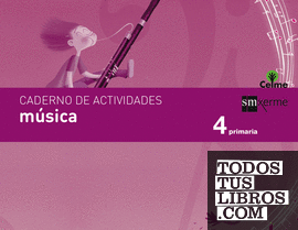 Caderno música. 4 Primaria. Celme