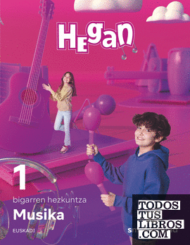 Musika. 1 bigarren hezkuntza. Hean. Euskadi
